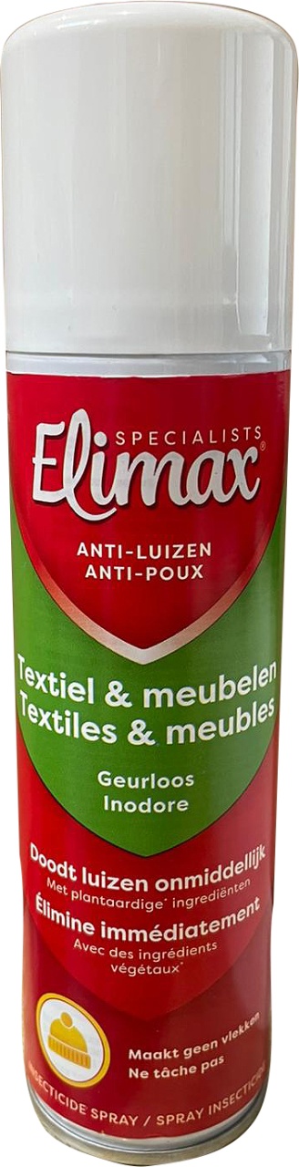 Elimax Spray Pentru Mediu Anti-Păduchi Textile Și Mobilă 150ml