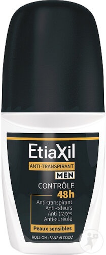 Etiaxil Deodorant Anti-Transpirație Roll-On Bărbați 48h Piele Sensibilă 50ml