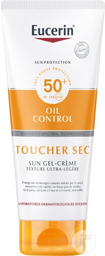 Eucerin Sun Oil Control SPF50+ Gel-Cremă Ultra-Light Cu Acțiune Matifiantă Tub 200ml