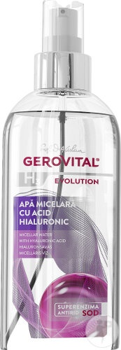 Apa micelara cu acid hialuronic H3 Evolution, 150 ml, Gerovital - imagine 4