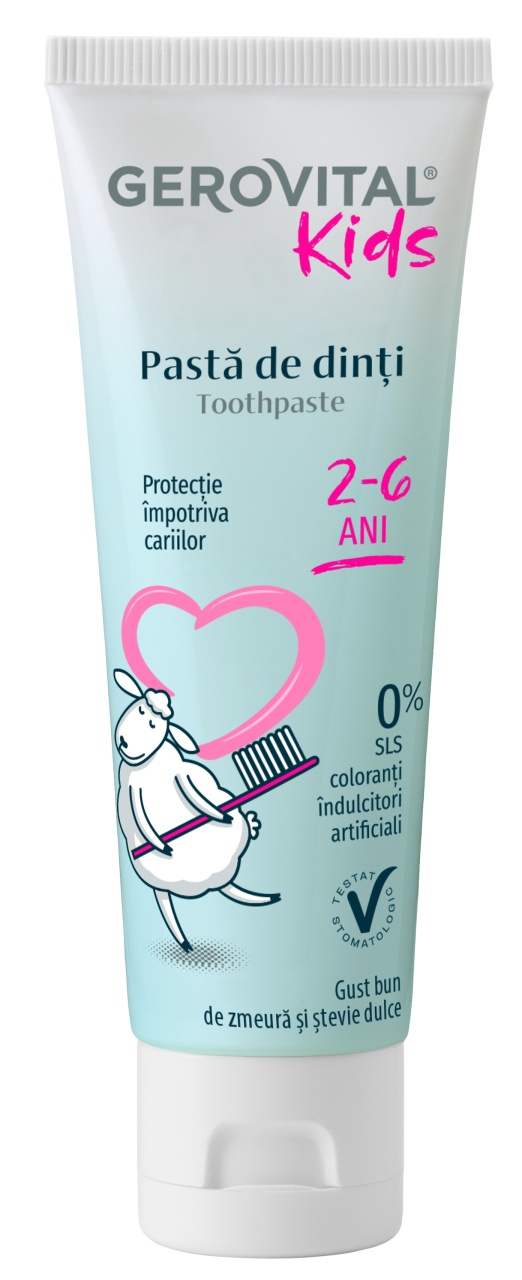 Gerovital Kids Pastă De Dinți 50ml