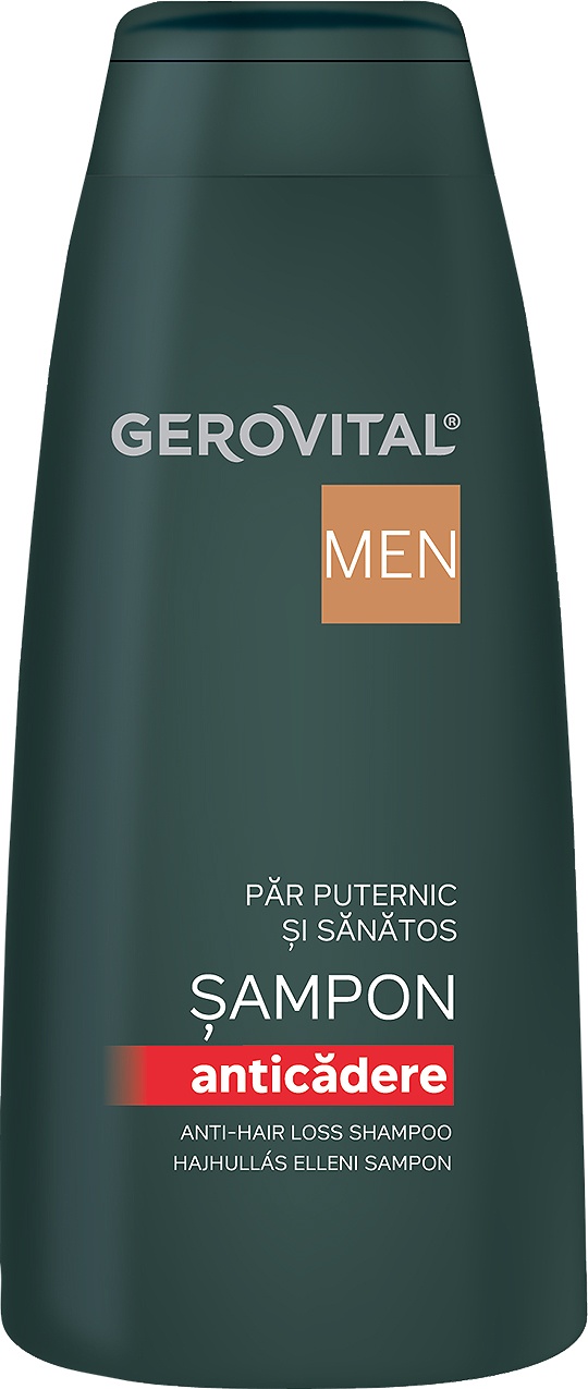 Sampon anticaderea parului, Men, 400 ml, Gerovital - imagine 4