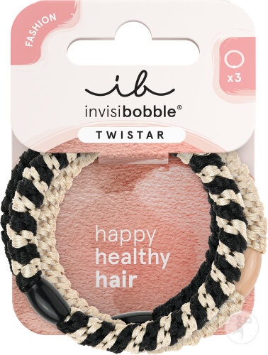Invisibobble Twistar Blush Braids Elastice De Păr 3 Bucăți