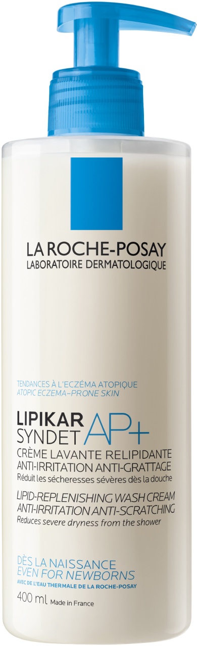 La Roche-Posay Lipikar Syndet AP+ Piele Predispusă la Afecțiuni Atopice 400ml