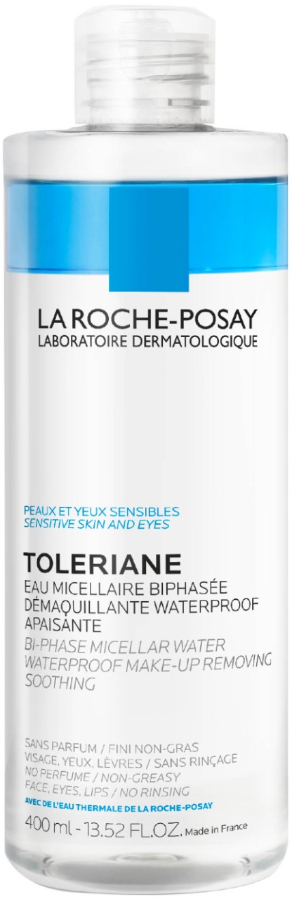 La Roche Posay Toleriane Apă Micelară Biphasică Piele Sensibilă Ochi 400ml
