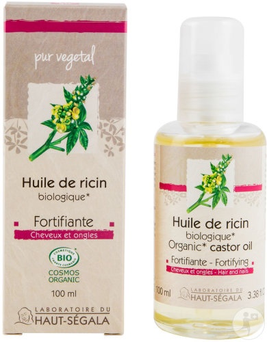 Laboratoire Du Haut-Ségala Ulei De Ricin Bio Fortifiant Pentru Păr Și Unghii Flacon 100ml