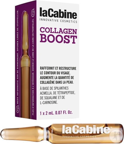 LaCabine Collagen Boost Fiola Îngrijire Față Toate Tipurile De Ten 2ml