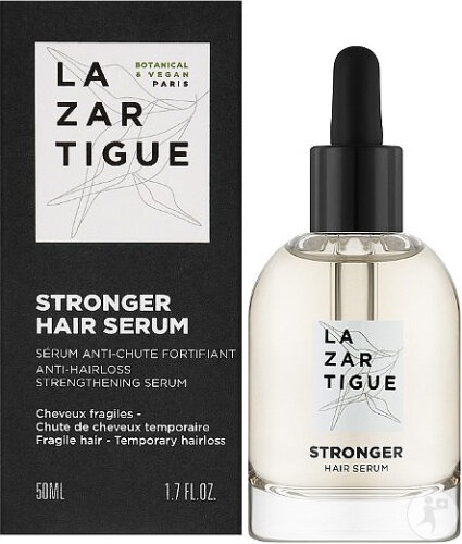Lazartigue Stronger Hair Serum Ser Fortifiant Împotriva Căderii Părului Păr Fragil 50ml
