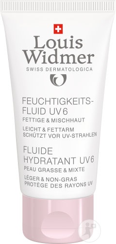 Louis Widmer Fluid Hidratant SPF6 Pentru Ten Mixt Și Gras 50ml