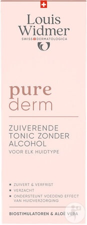 Louis Widmer Purederm Loțiune Purifiantă Fără Alcool Flacon 200ml