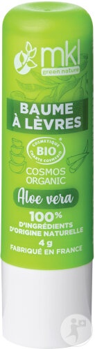 MKL Green Nature Balsam De Buze Organic Cu Aloe Vera Stick 4g