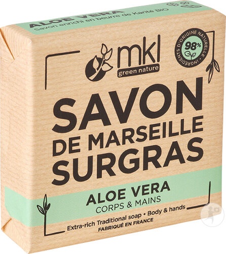 Mkl Green Nature Săpun Solid Marseille Aloe Vera 100g
