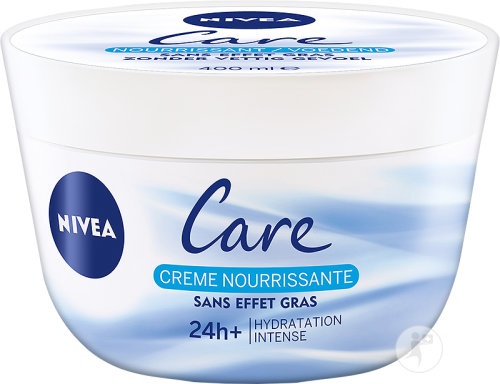 Nivea Care Nutrition Intense Cremă Pentru Față Și Corp Cu Absorbție Rapidă Borcan 400ml