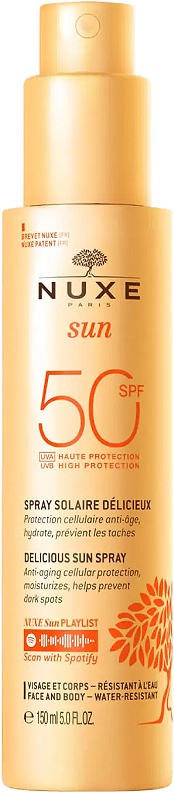 Nuxe Sun Spray Solar Delicios SPF50 Față Și Corp 150ml