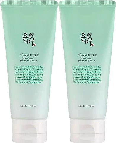 Beauty Of Joseon Gel De Curățare Cu Apă De Prune Verzi Toate Tipurile De Piele 2x100ml