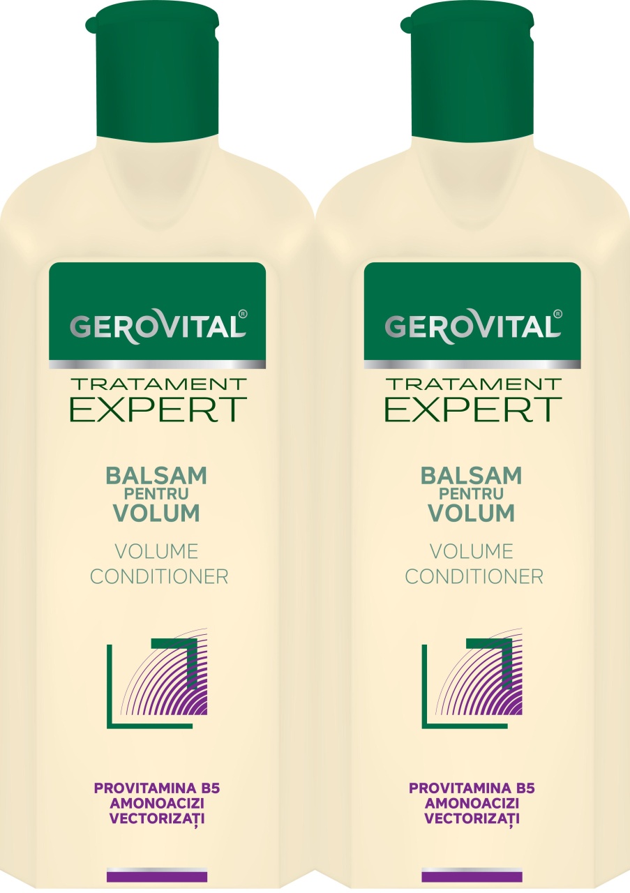Gerovital Tratament Expert Balsam Pentru Volum 2x250ml