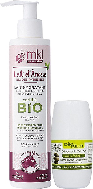 MKL Green Nature Deo De Alaun + Lapte Hidratant Bio