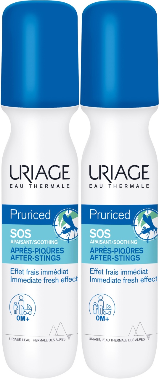 Uriage Pruriced SOS Roll-On După Înţepături De Insecte 2x15ml