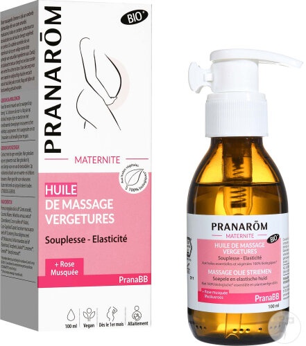 Pranarôm Pranabb Ulei De Masaj Pentru Vergeturi Bio 100ml