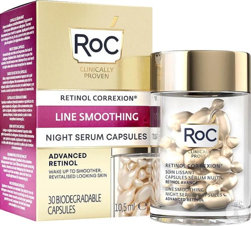 RoC Retinol Correxion Ser Antirid De Noapte 30 Capsule
