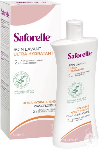 Saforelle Gel De Curățare Ultra-Hidratant 500ml