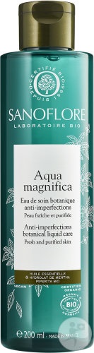 Sanoflore Aqua Magnifica Esență Botanică Perfectoare Pentru Piele Mixtă Și Grasă Flacon 200ml
