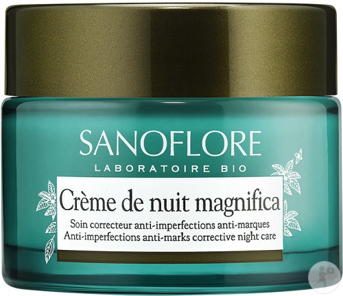 Sanoflore Crème Nuit Magnifica Îngrijire Botanică De Noapte Ten Mixt Sau Gras 50ml