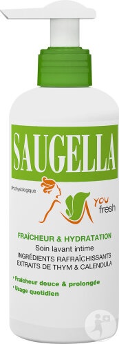 Saugella Youfresh Îngrijire Intimă Cu Extracte De Cimbru/Mentol/Gălbenele 200ml