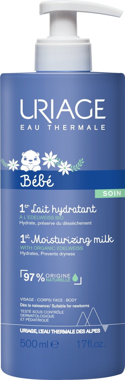 Uriage Bébé 1st Lapte Hidratant Față Și Corp 500ml