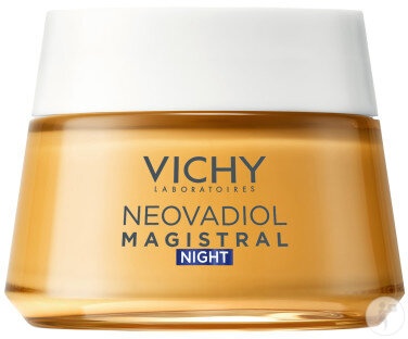 Vichy Neovadiol Magistral Cremă De Noapte Post-Menopauză Reînnoire Lipidică Fermitate 50ml