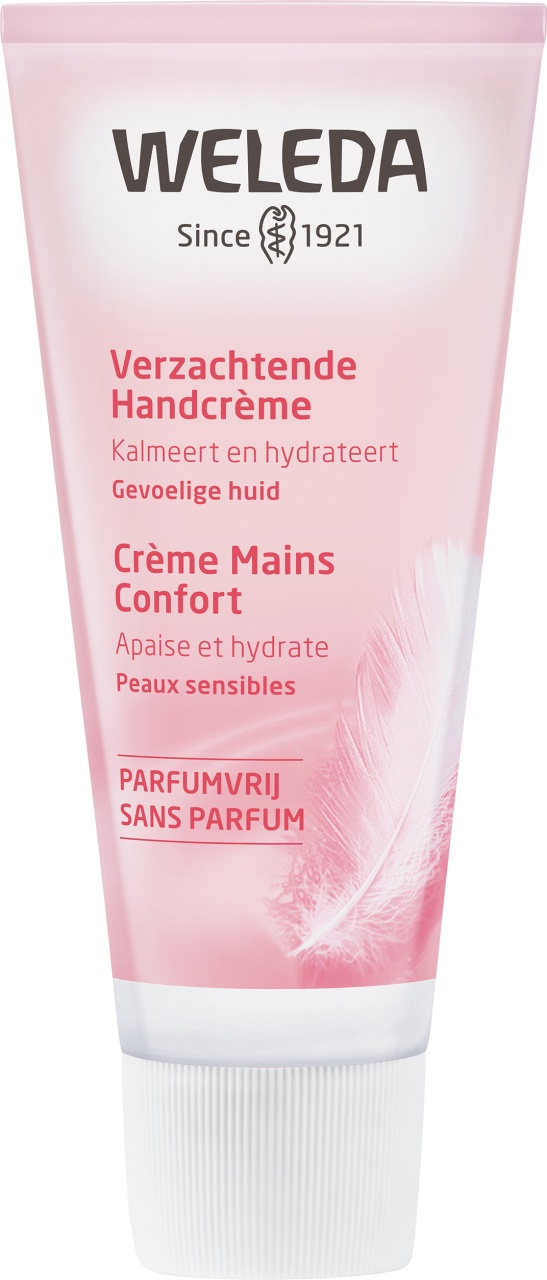 Weleda Cremă De Mâini Confort Fără Parfum Pentru Piele Sensibilă Tub 50ml