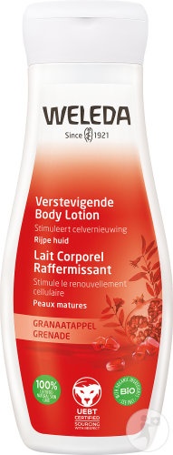 Weleda Lapte De Corp Cu Rodie Pentru Fermitate Piele Matură 200ml