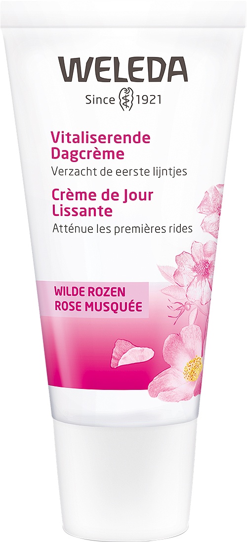 Weleda Trandafir Sălbatic Cremă De Zi Vitalizantă Piele Uscată Tub 30ml