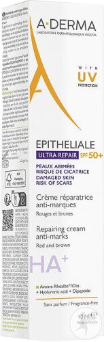 A-Derma Epitheliale Ultra Repair SPF50+ Crema Reparatoare Anti-Semne 40ml
