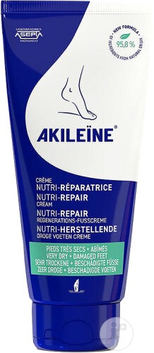 Akileïne Cremă Nutri-Reparatoare Pentru Picioare Foarte Uscate Deteriorate Tub 100ml