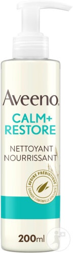 Aveeno Calm+ Restore Gel De Curățare Nutritiv Flacon Cu Pompiță 200ml