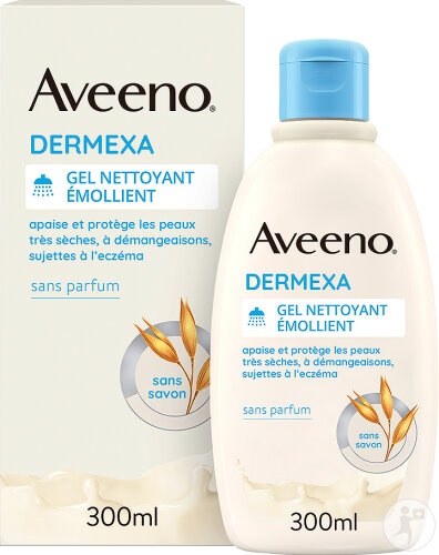 Aveeno Dermexa Gel De Curățare Emolient 300ml