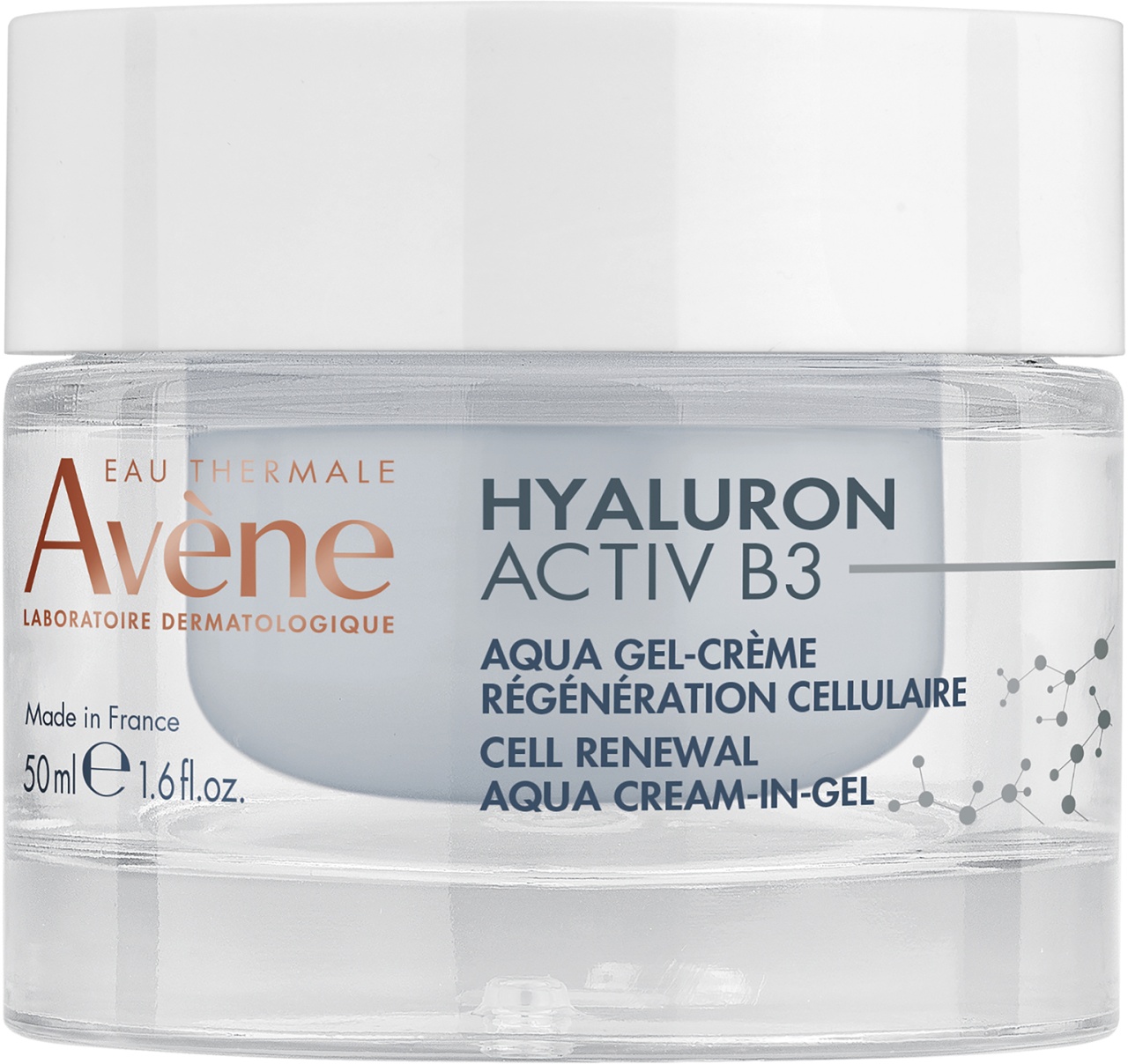 Avène Hyaluron Activ B3 Aqua Gel-Cremă Regenerare Celulară 50ml