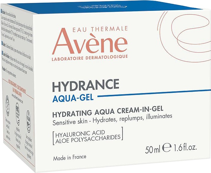 Gel-crema hidratant Hydrance Aqua-Gel, 50 ml, Avene - imagine 2