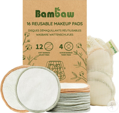 Bambaw 16 Dischete Demachiante Refolosibile