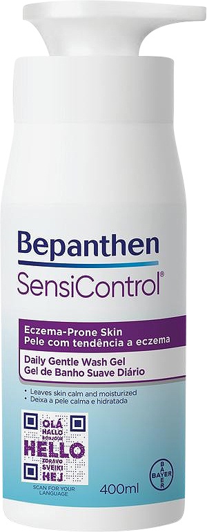 Bepanthen SensiControl Gel De Spălare Zilnică 400ml