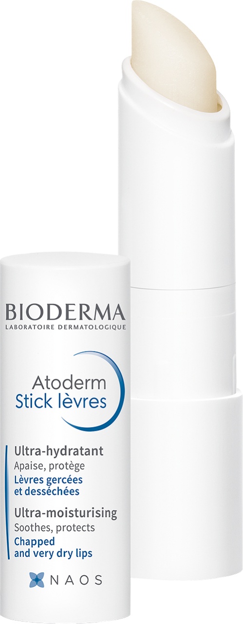 Bioderma Atoderm Lip Stick Moisturizing Stick Buze Uscate Si Deteriorate 4g