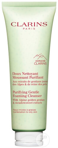 Clarins Spumant Delicat De Curățare Purificator Pentru Ten Mixt Și Gras Tub 125ml