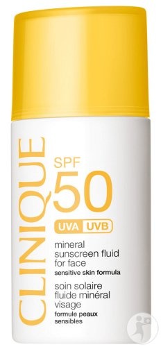 Clinique Mineral Sunscreen Fluid Pentru Faţă Cu Protecţie Solară SPF50 30ml