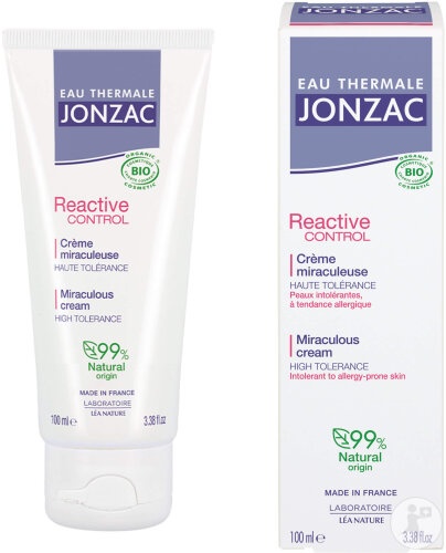 Eau Thermale Jonzac Reactive Control Cremă Miraculoasă Bio Piele Intolerantă Alergică 100ml
