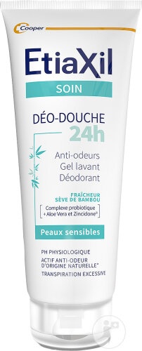 Etiaxil Deo-Douche 24h Gel De Duș Deodorant Pentru Transpirație Excesivă Și Piele Sensibilă 200ml
