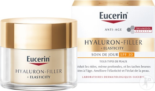 Eucerin Hyaluron Filler + Elasticity Day Care SPF30 Anti-Aging Toate Tipurile De Ten 50ml
