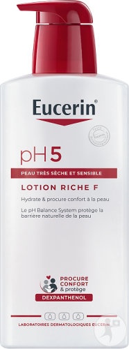 Eucerin pH5 Loțiune Pentru Corp Formulă Bogată Piele Uscată Şi Sensibilă 400ml