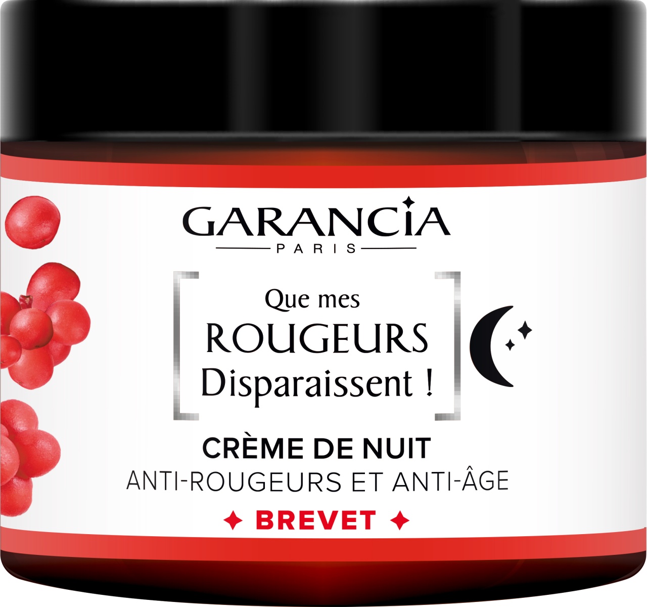 Garancia Que Mes Rougeurs Disparaissent Cremă De Noapte Anti-Age Și Anti-Roșeață Recipient 50ml