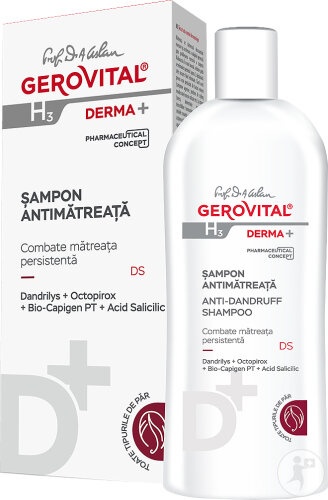 Gerovital H3 Derma+ Șampon Antimătreață 200ml